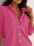 Button-down Roll-up Sleeve Shirt (5)