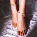 Copper Sequin Anklet photo 5