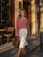 Striped Crew Neck Sweater (5)