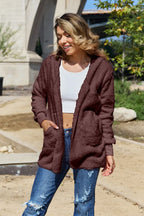 Full Size Teddy Hooded Jacket Pockets (22)