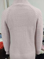 Full Size Turtleneck Raglan Sleeve Sweater Dress Plus (4)