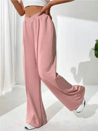 Elastic Waist Wide Leg Pants (18)