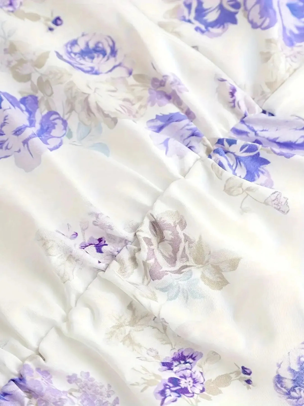 Ruffled Hem Floral Tie-strap Mini Dress (8)