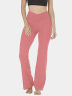 V-waist Bootcut Long Pants (18)