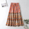 Printed Skirt Elastic High Waist Long variant CJQZ120591301AZ|CJQZ120591302BY|CJQZ120591303CX