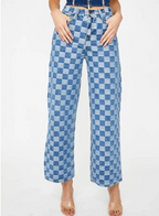 Plaid Jeans variant CJNSXZNZ00823-Photo color-M|CJNSXZNZ00823-Photo color-L|CJNSXZNZ00823-Photo color-S|CJNSXZNZ00823-Photo color-XL