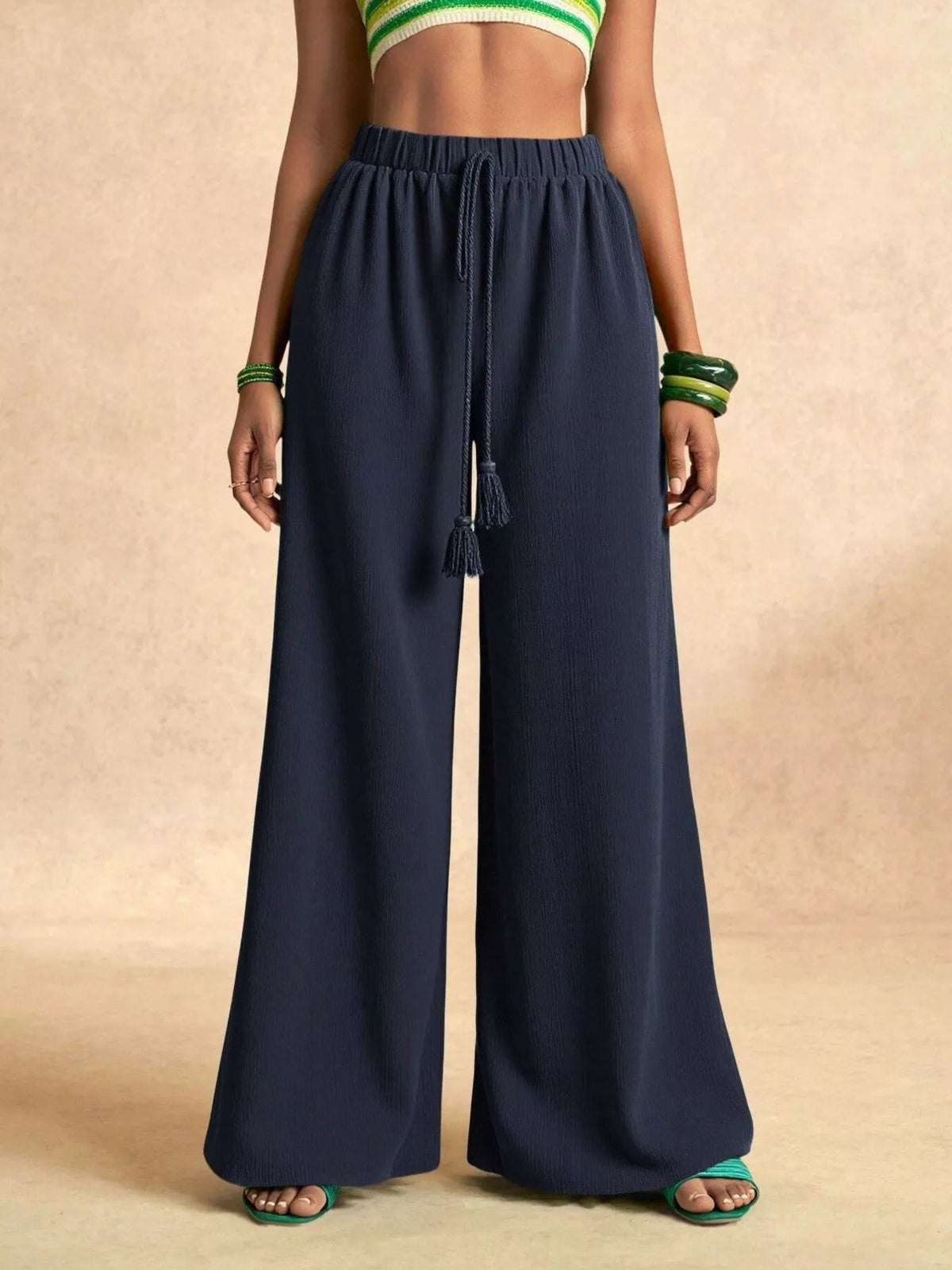 High-waisted Wide-leg Pants (12)