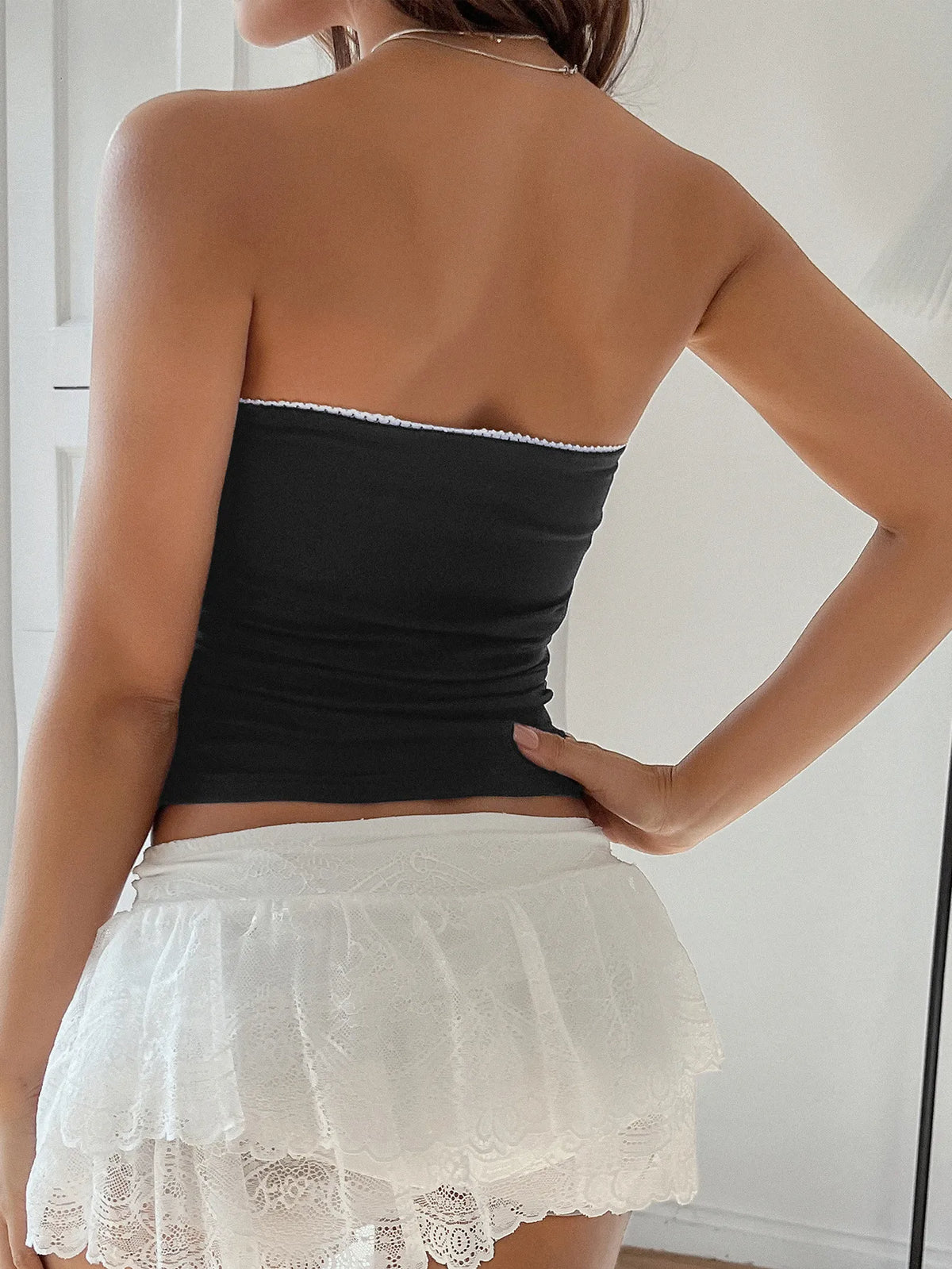 Bow Detail Tube Top (4)