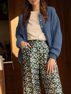 Button-down Dropped Shoulder Cardigan (18)