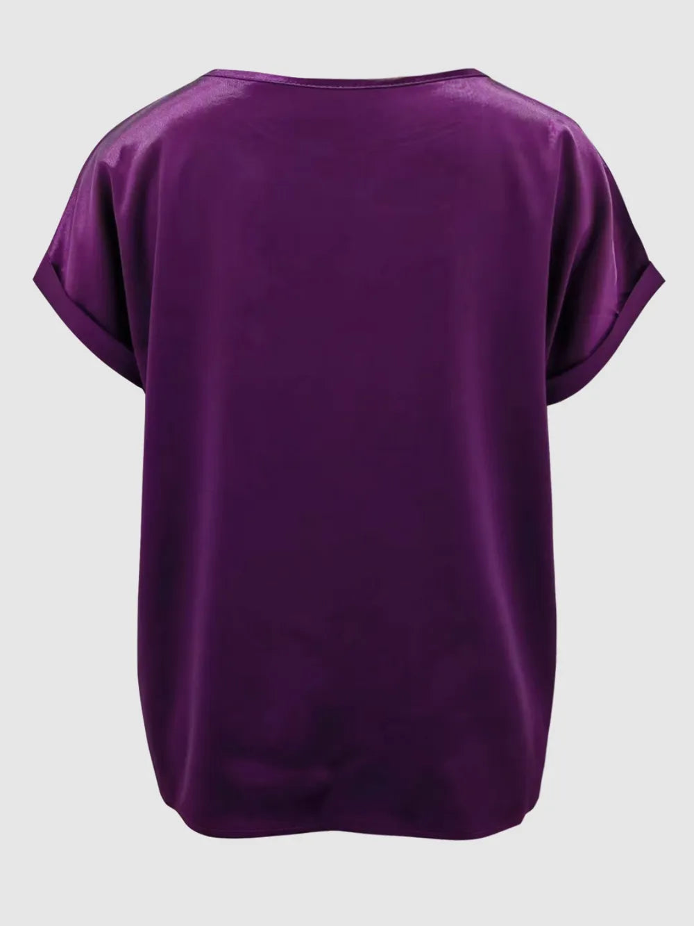 Round Neck Short Sleeve T-shirt (3)