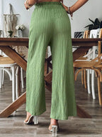 Frill Wide Leg Pants (6)