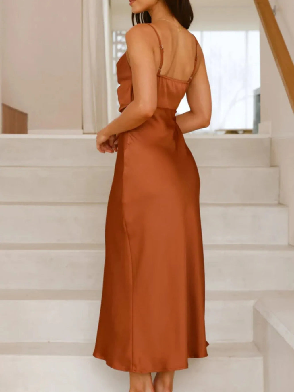 Satin Asymmetrical Midi Dress (26)