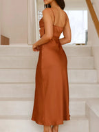 Satin Asymmetrical Midi Dress (26)