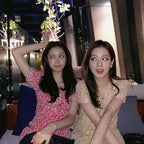 V-neck Chiffon Dress variant CJNSSYLY09894-Red-M|CJNSSYLY09894-Red-S