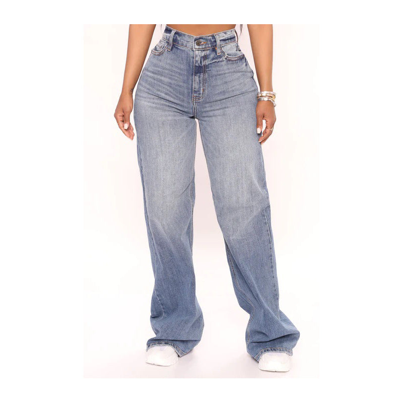 Casual Loose Wide-leg Jeans photo 3