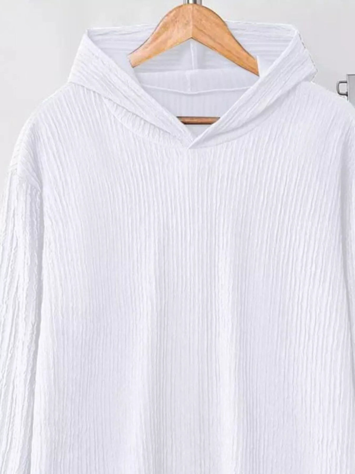 Textured Long Sleeve Hoodie Pants Set (12)