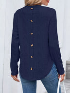 Openwork Textured Long Sleeve Top (23)