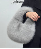 Portable Fur Bag Fall Winter Popular photo 3