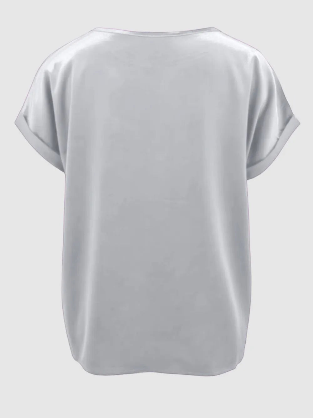 Round Neck Short Sleeve T-shirt (15)