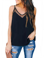 Full Size V-neck Cami Top Plus (3)