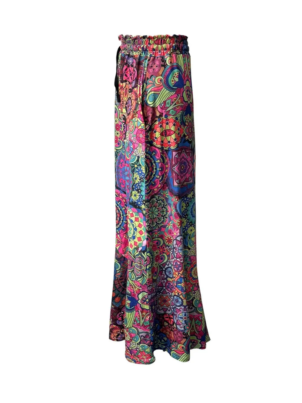 Printed Maxi Skirt Pockets (8)