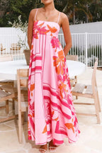 Printed Square Neck Cami Maxi Dress (21)