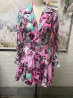 High Waist Tight Waist Tied Dress variant CJLY256610801AZ|CJLY256610802BY|CJLY256610803CX|CJLY256610804DW|CJLY256610805EV|CJLY256610806FU
