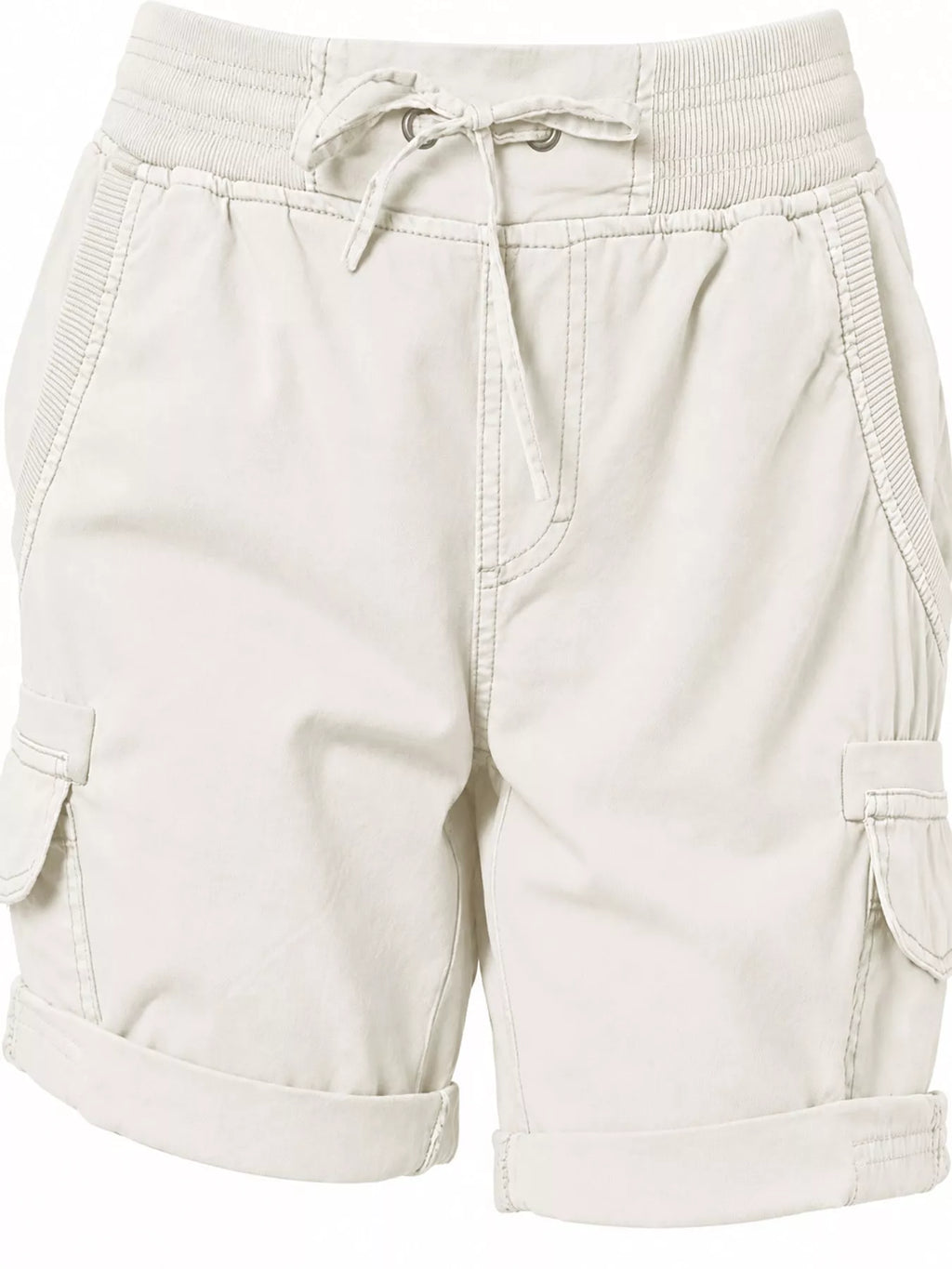 Full Size Drawstring Cargo Shorts Plus (4)