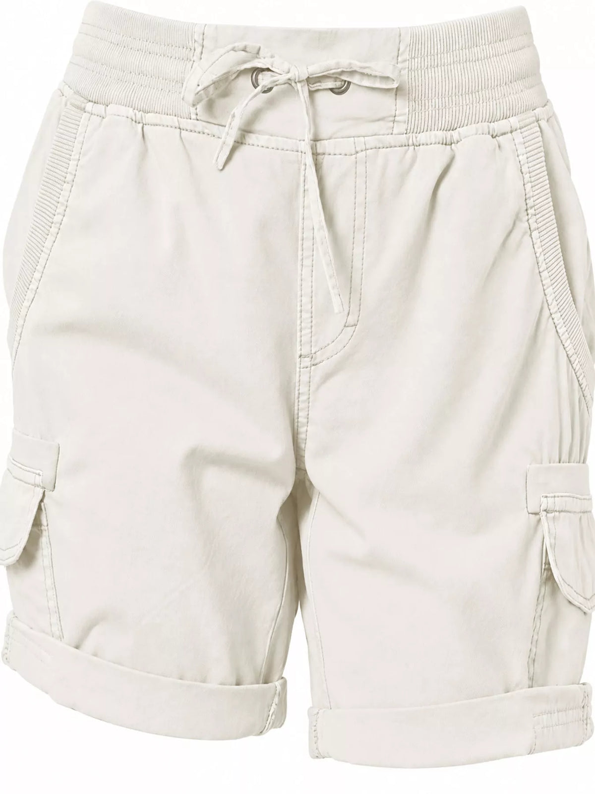 Full Size Drawstring Cargo Shorts Plus (4)
