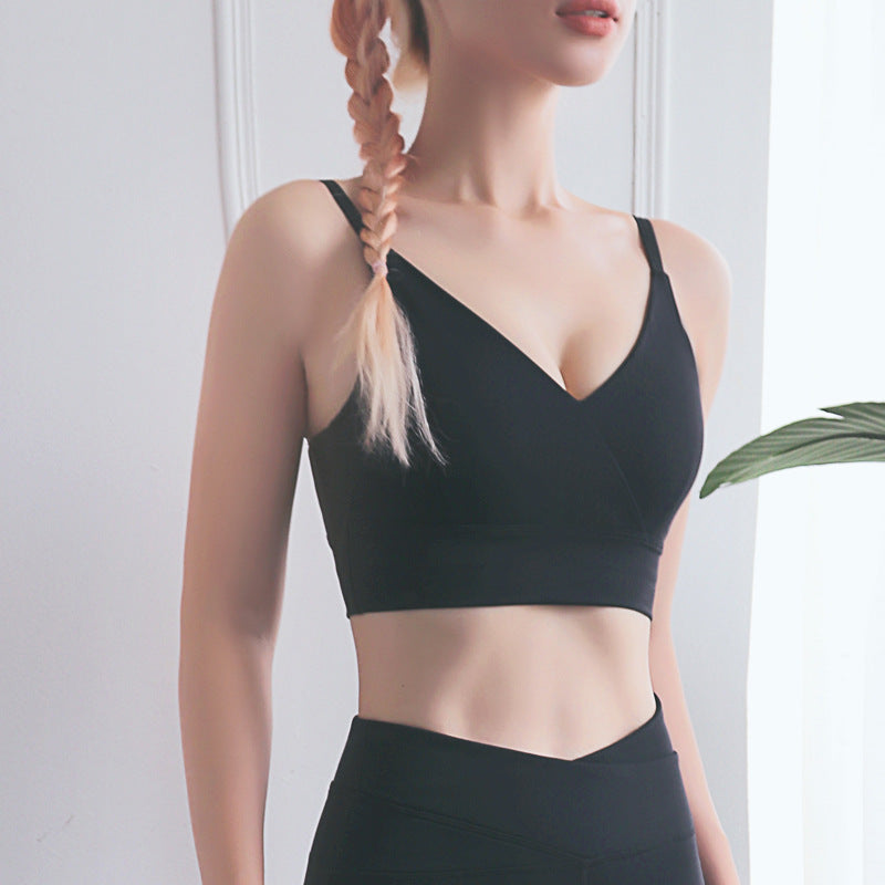 Breathable Sports Bra variant CJNSNYWX01150-Black-L|CJNSNYWX01150-Black-M|CJNSNYWX01150-Black-S|CJNSNYWX01150-Black-XL