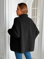 Zip Up Long Sleeve Fuzzy Jacket (20)