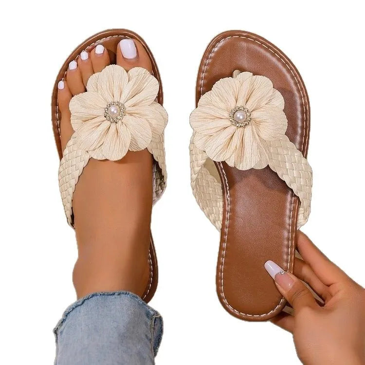 Toe Post Flats Sandals (2)