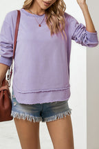 Side Slit Drop Shoulder Sweatshirt (22)
