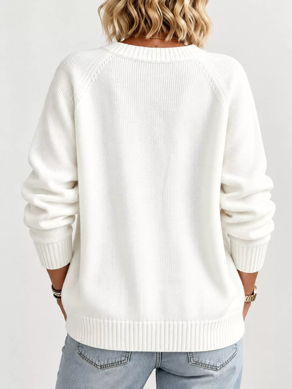 Full Size Button-down Knit Cardigan Plus (16)