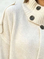 Full Size Button-up Mock Neck Cardigan Plus (14)