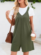 V-neck Wide Strap Romper (13)