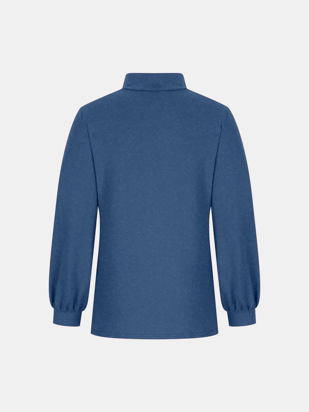 Full Size Mock Neck Long Sleeve T-shirt (24)