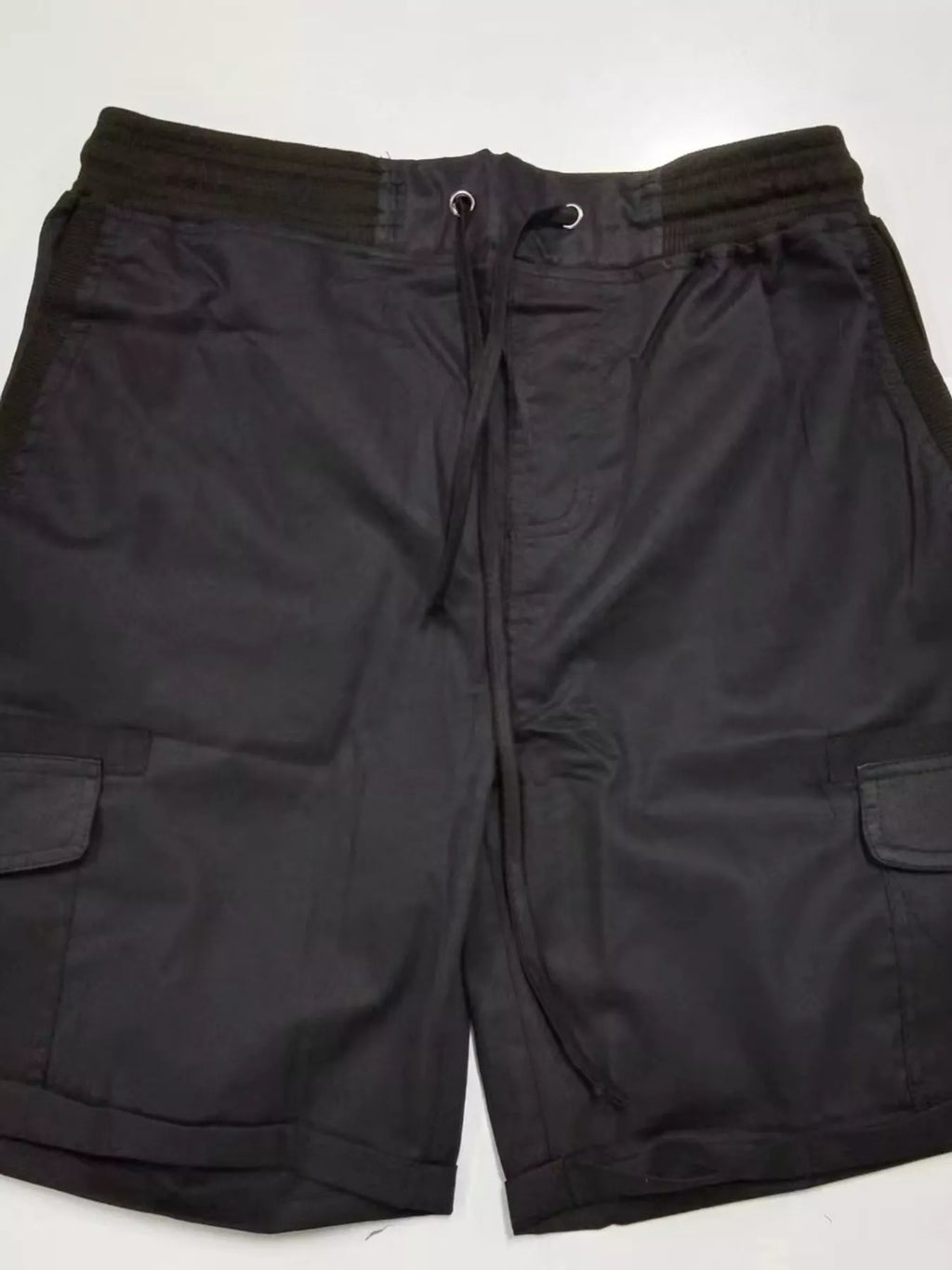 Full Size Drawstring Cargo Shorts Plus (12)