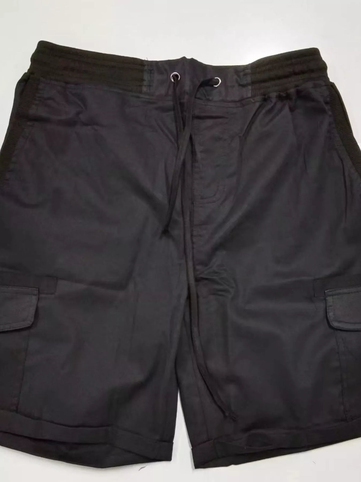 Full Size Drawstring Cargo Shorts Plus (12)