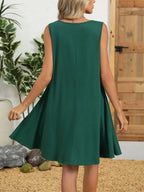 Round Neck Sleeveless Dress (6)