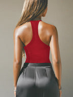 Cutout Ribbed Tank Top (3)