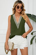 V-neck Wide Strap Tank (20)