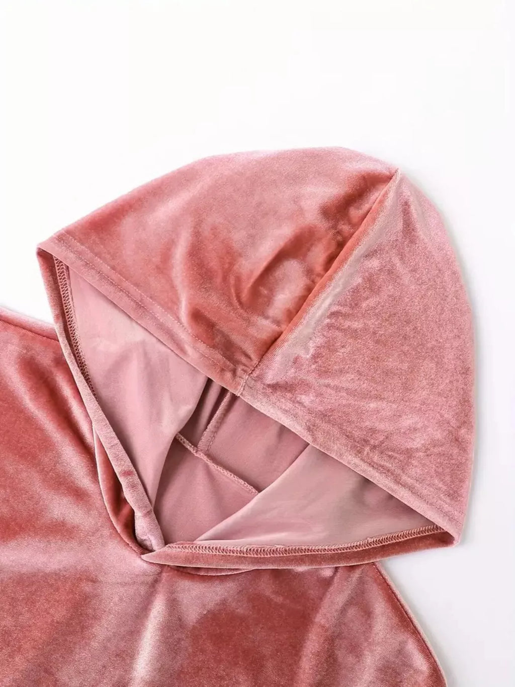 Full Size Velvet Hoodie Pants Set Plus (3)