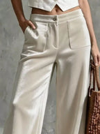 Full Size Velvet Wide-leg Pants Plus (2)