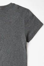 Happy Round Neck Short Sleeve T-shirt (21)