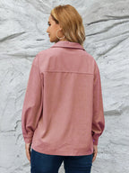 Casual Corduroy Button-down Jacket (21)