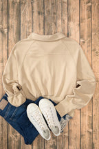 Half Zip Long Sleeve Sweatshirt (32)