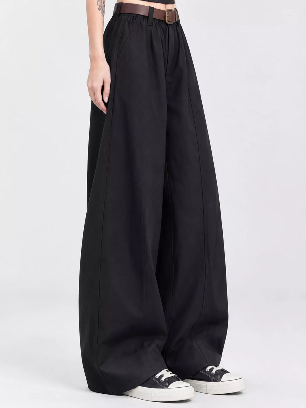 Wide-leg Cargo Pants (15)