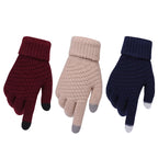 Couple Knitted Gloves Touch Screen photo 1