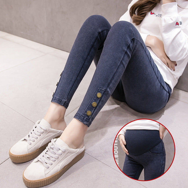 Wearing Leggings Jeans variant CJNSXZNZ00626-Denim Blue-XXL|CJNSXZNZ00626-Denim Blue-XL|CJNSXZNZ00626-Denim Blue-L|CJNSXZNZ00626-Denim Blue-M